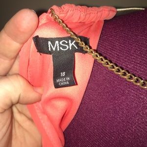 MSK Dresses - MSK Long Coral Formal Dress MSK Dresses - MSK Long Coral Formal Dress